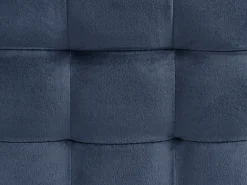 Ottomano contenitore MICHIGAN Velluto Blu scuro