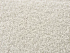 Ottomano contenitore MICHIGAN Bouclé Bianco