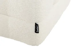 Ottomano contenitore MICHIGAN Bouclé Bianco