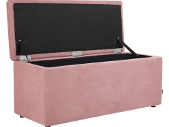 Ottomano contenitore OREM Tessuto Rosa