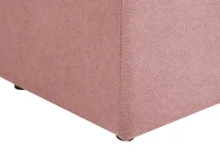 Ottomano contenitore OREM Tessuto Rosa