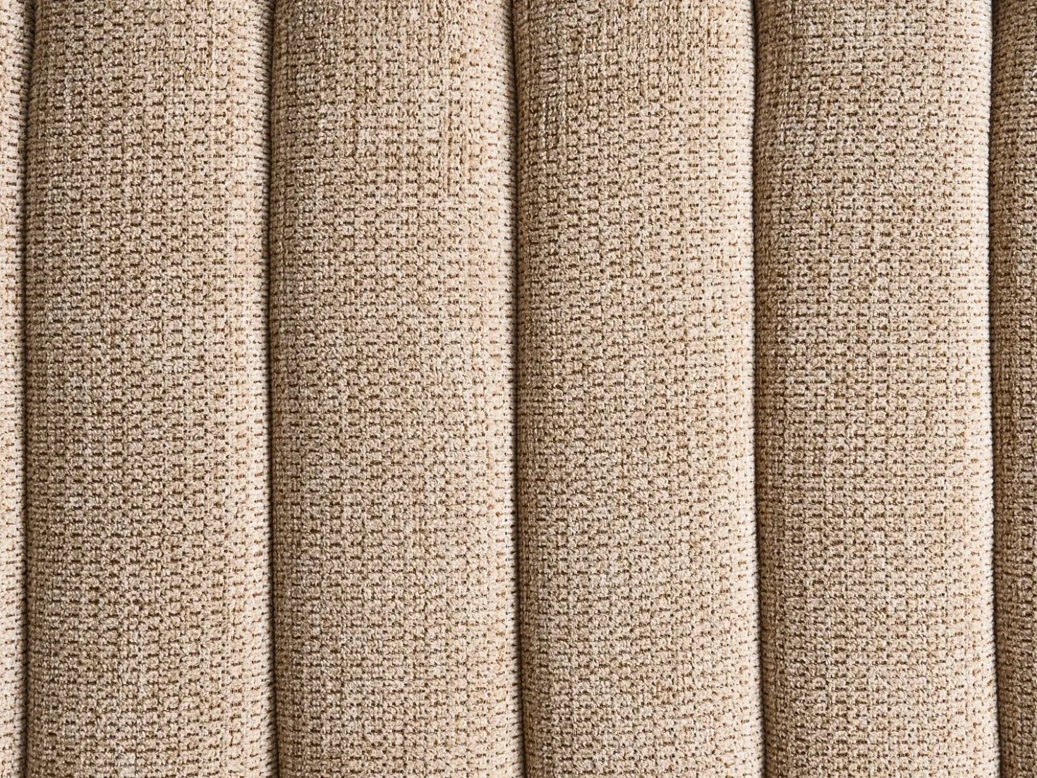 Panca contenitore imbottita SALIDA Tessuto Beige