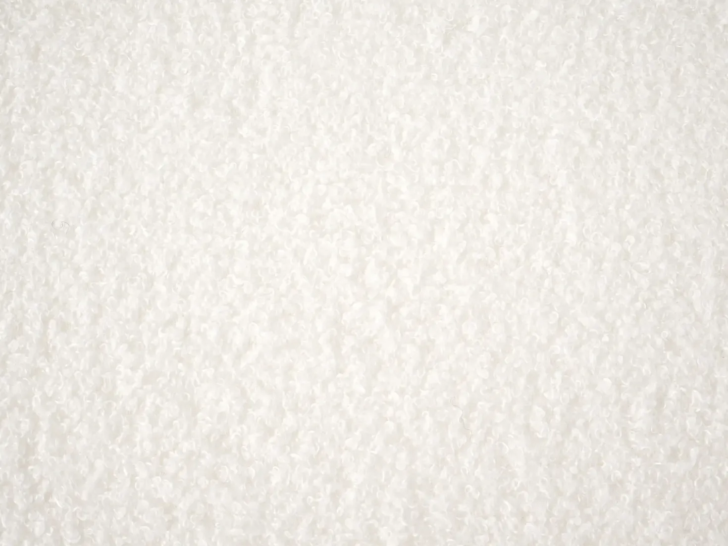 Panca contenitore imbottita OAKLEY Bouclé Bianco sporco