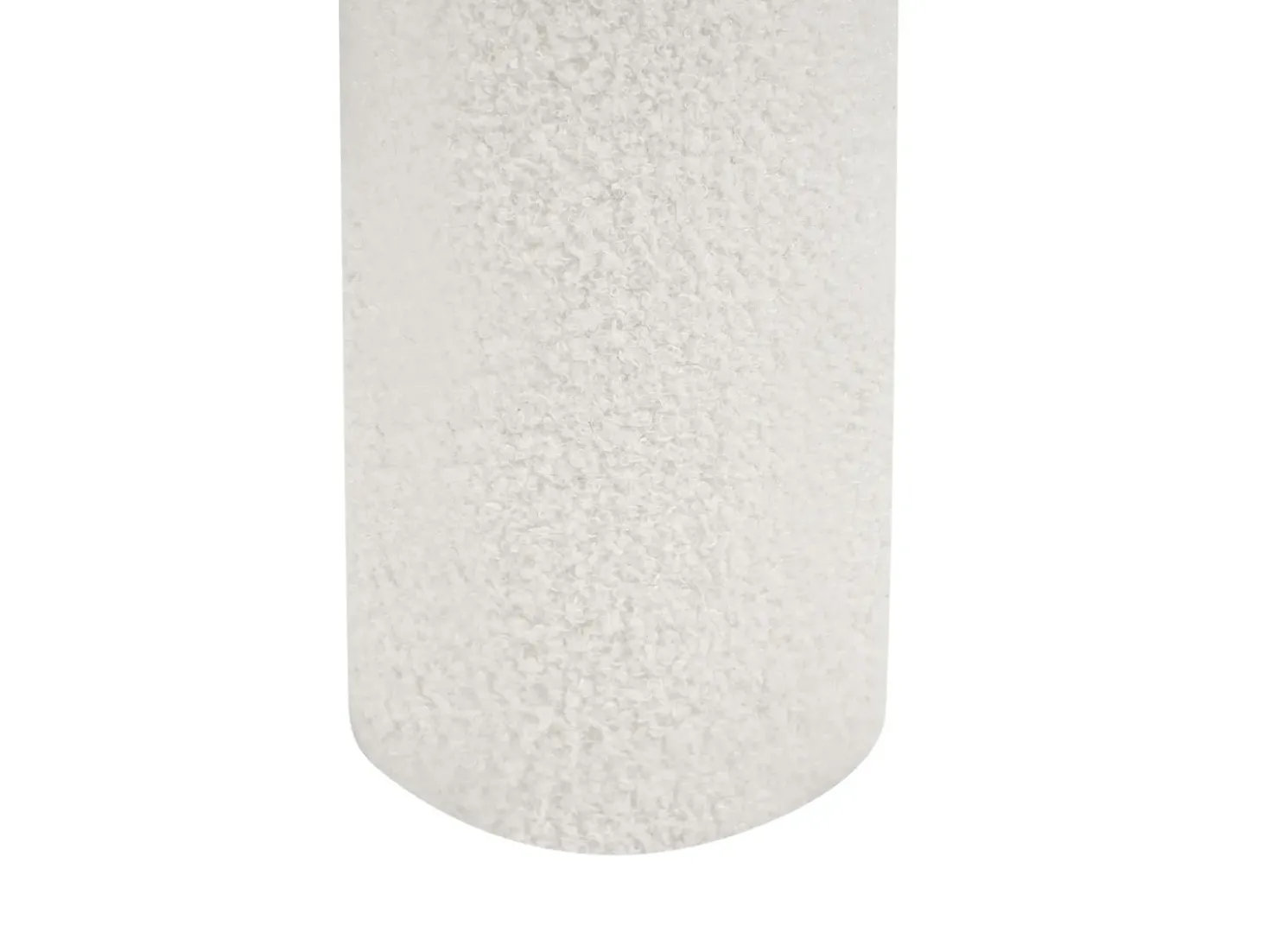 Panca contenitore imbottita OAKLEY Bouclé Bianco sporco