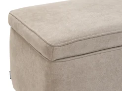 Panca contenitore imbottita ITHACA Tessuto Beige