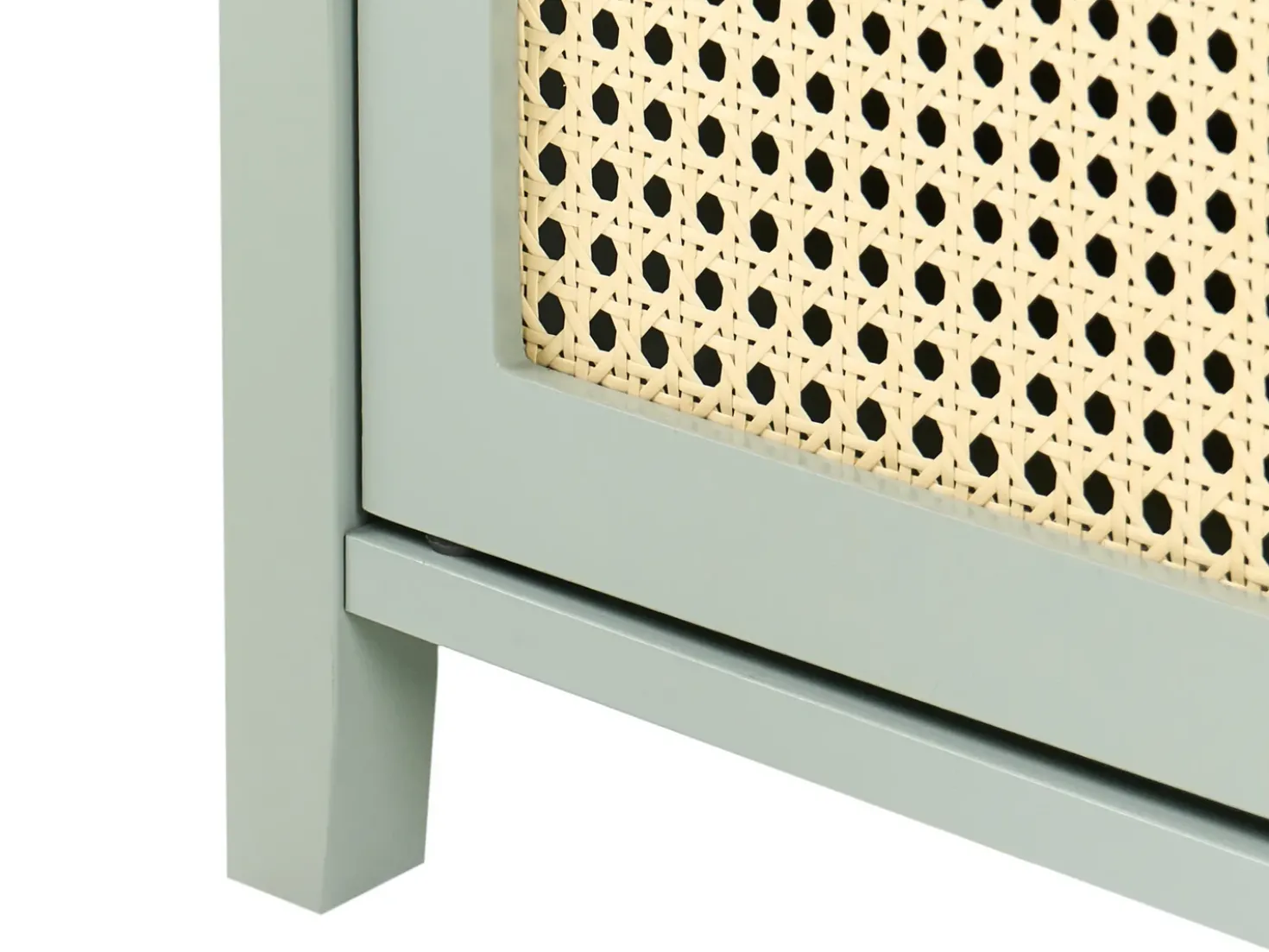 Panca contenitore per scarpe BENDIGO Verde menta