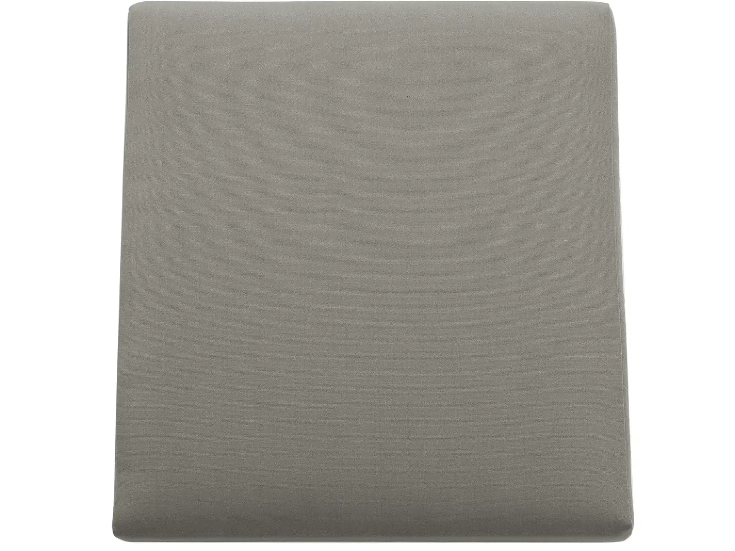 Panca da giardino con cuscino SALERNO 142 cm Metallo Grigio scuro