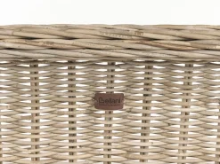 Panca da giardino con cuscino SUSUA 189 cm Rattan Naturale