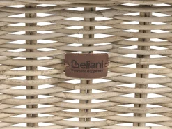 Panca da giardino con cuscino SUSUA 189 cm Rattan Naturale