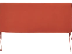 Panca da giardino con cuscino SOVANA 120 cm con contenitore Legno d'acacia Rosso