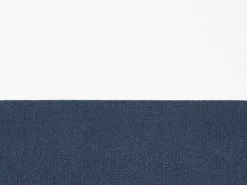 Panca da giardino con cuscino VIVARA 120 cm Legno di acacia certificato Blu marino