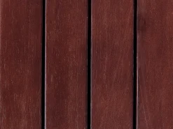 Panca da giardino con cuscino SOVANA 120 cm con contenitore Legno d'acacia Rosso