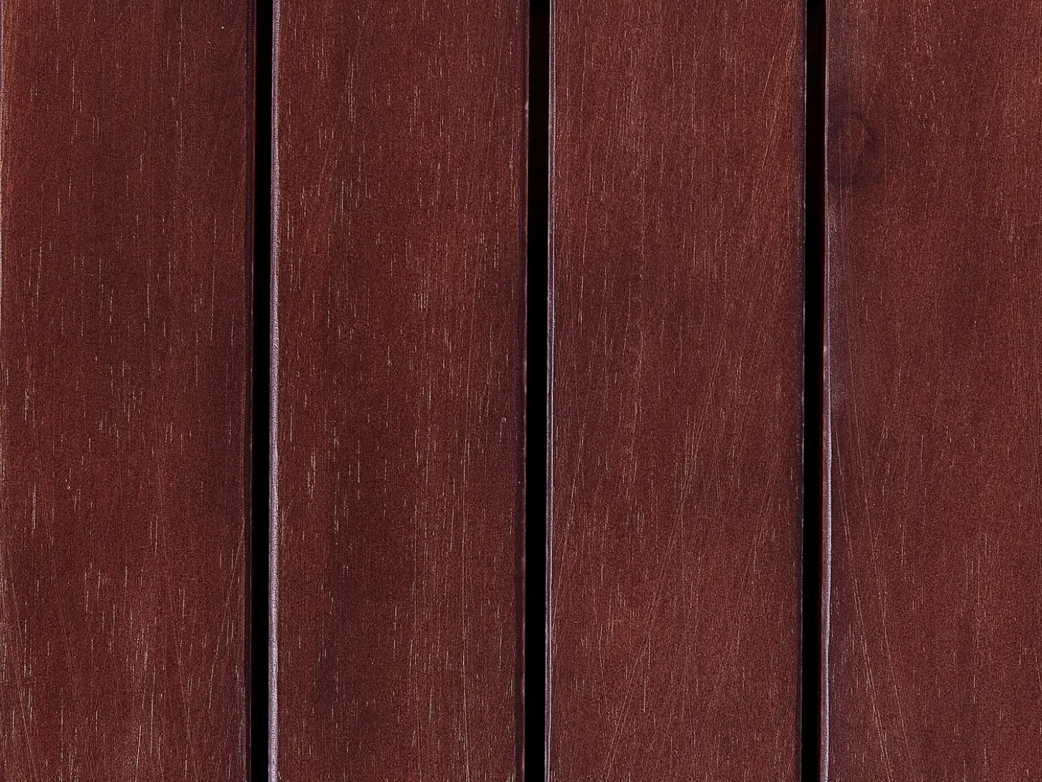 Panca da giardino con cuscino SOVANA 120 cm con contenitore Legno d'acacia Rosso