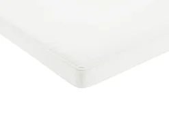 Panca da giardino con cuscino SOVANA 160 cm Legno d'acacia Bianco sporco