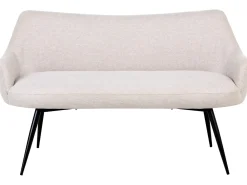 Panca da pranzo 2 posti ARENDAL Tessuto Beige