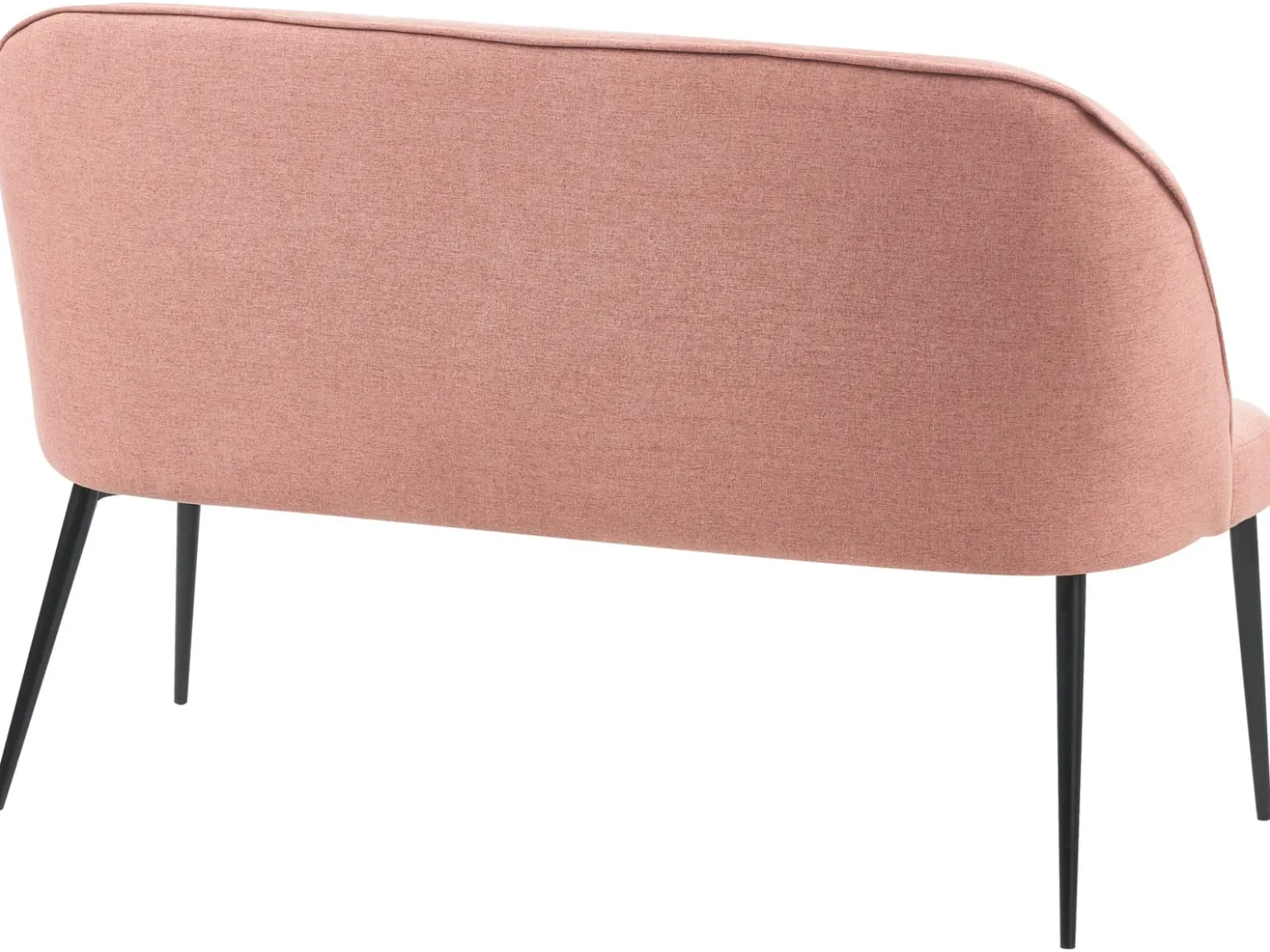 Panca da pranzo 2 posti OSBY Tessuto Rosa