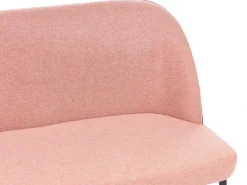 Panca da pranzo 2 posti OSBY Tessuto Rosa