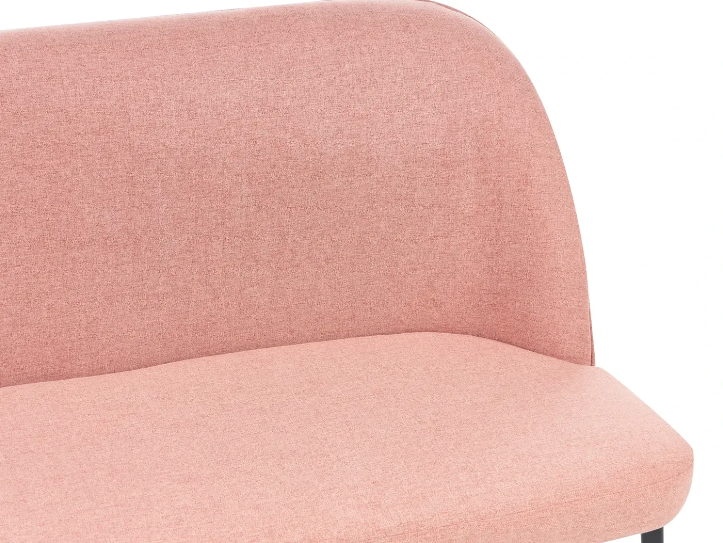 Panca da pranzo 2 posti OSBY Tessuto Rosa