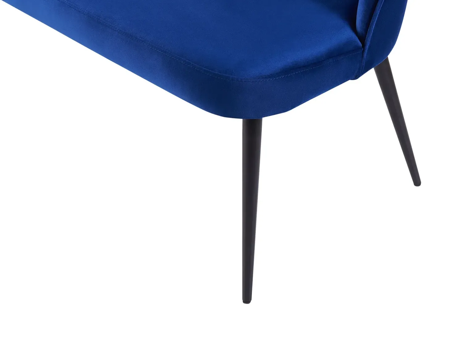 Panca da pranzo 2 posti OSBY Velluto Blu marino