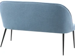 Panca da pranzo 2 posti OSBY Tessuto Blu