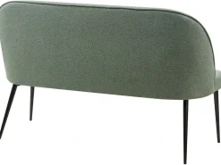 Panca da pranzo 2 posti OSBY Tessuto Verde chiaro
