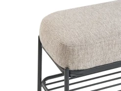 Panca porta scarpe TRUCKEE Tessuto Beige