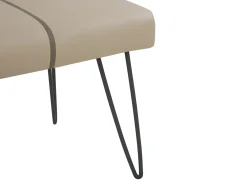 Panchina BETIN Pelle sintetica Beige sabbia