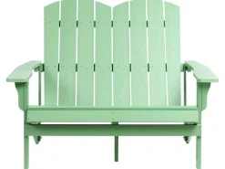Panchina da giardino ADIRONDACK 125 cm Verde chiaro