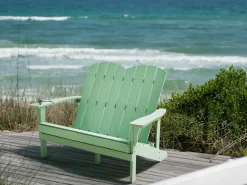 Panchina da giardino ADIRONDACK 125 cm Verde chiaro