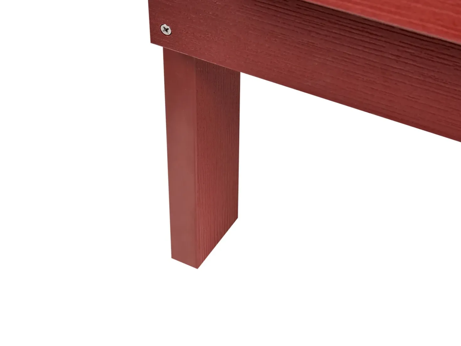 Panchina da giardino ADIRONDACK 125 cm Rosso