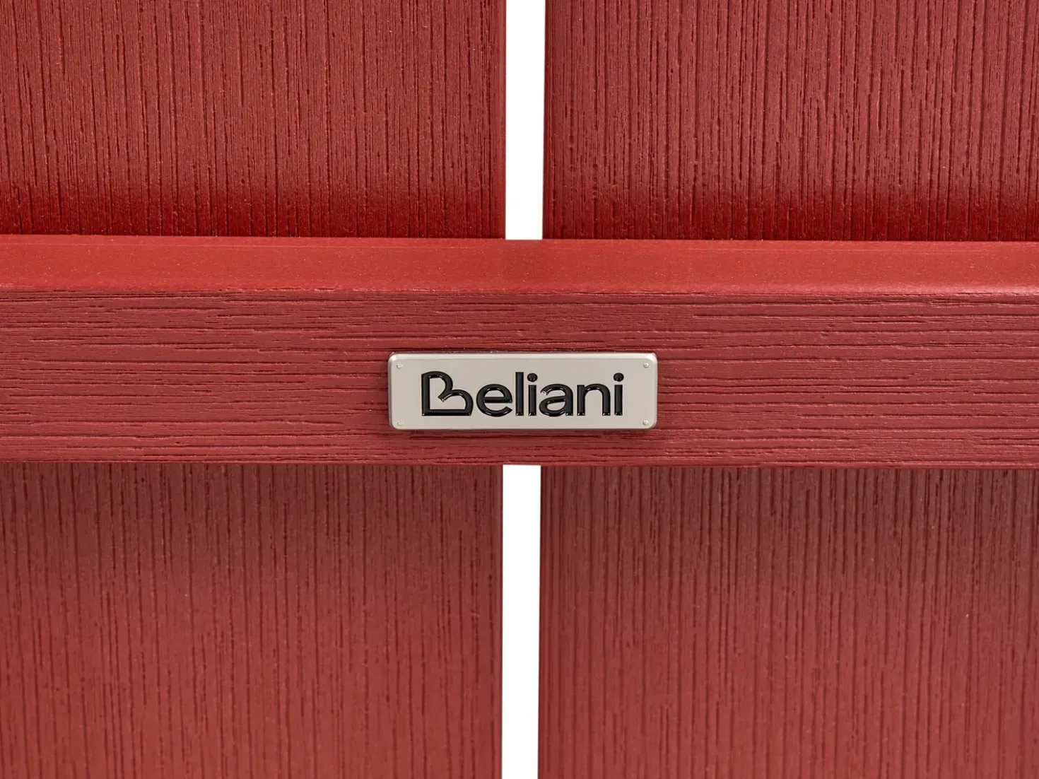 Panchina da giardino ADIRONDACK 125 cm Rosso