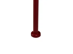 Panchina da giardino CAVINIA 125 cm Metallo Bordeaux