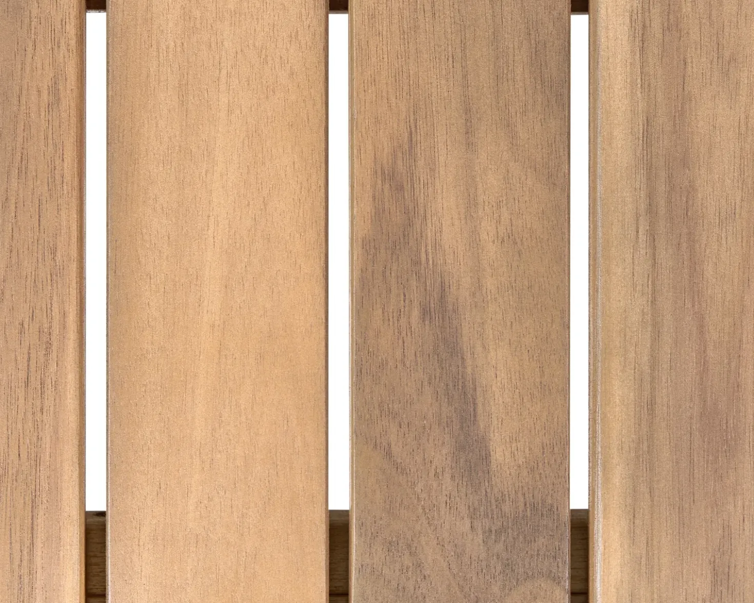 Panchina da giardino CHIOGGIA 155 cm Legno di acacia certificato Marrone chiaro