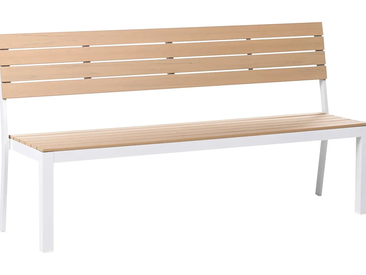 Panchina da giardino COMO 174 cm Beige