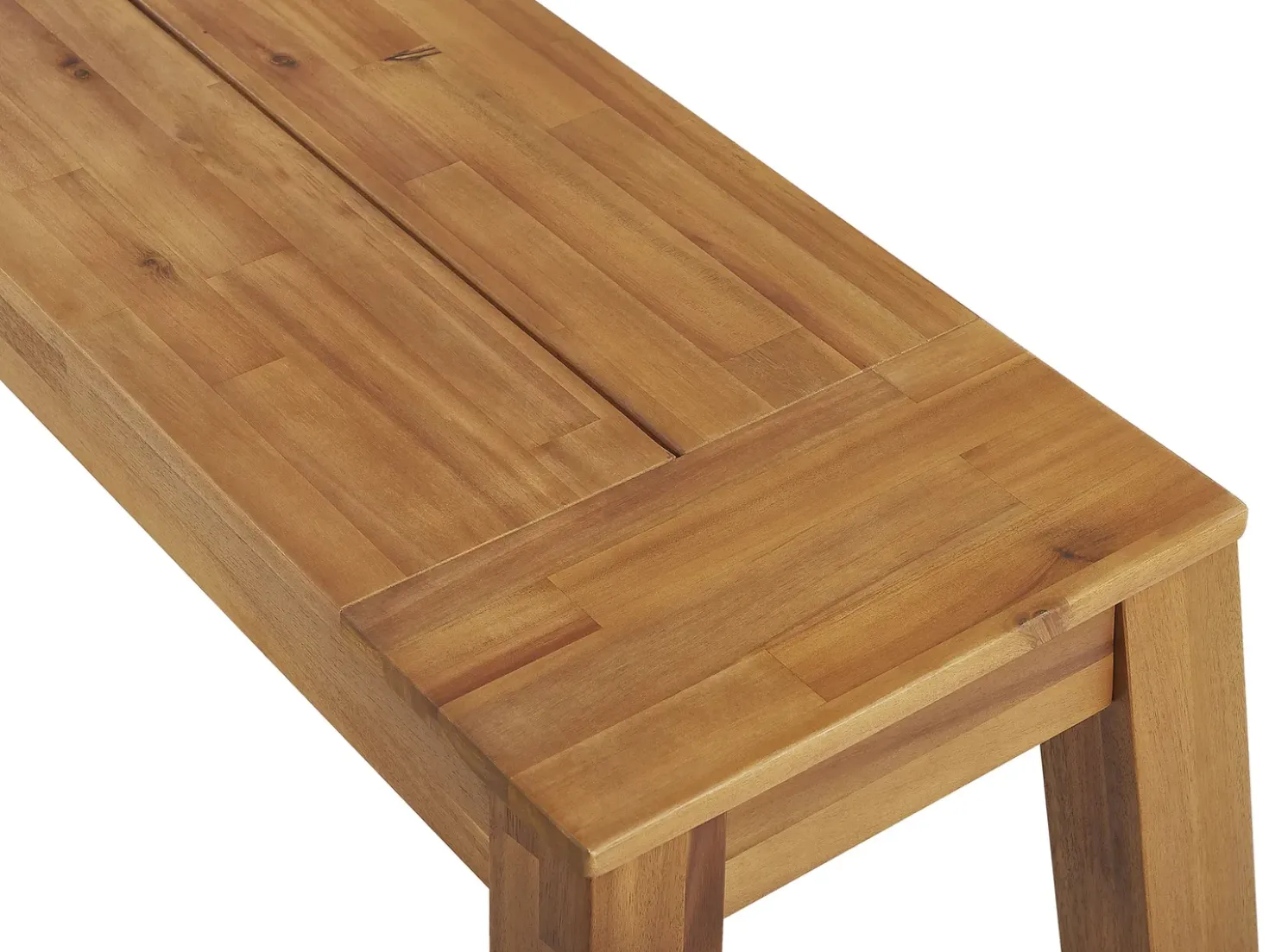 Panchina da giardino LIVORNO 169 cm Legno d'acacia Marrone