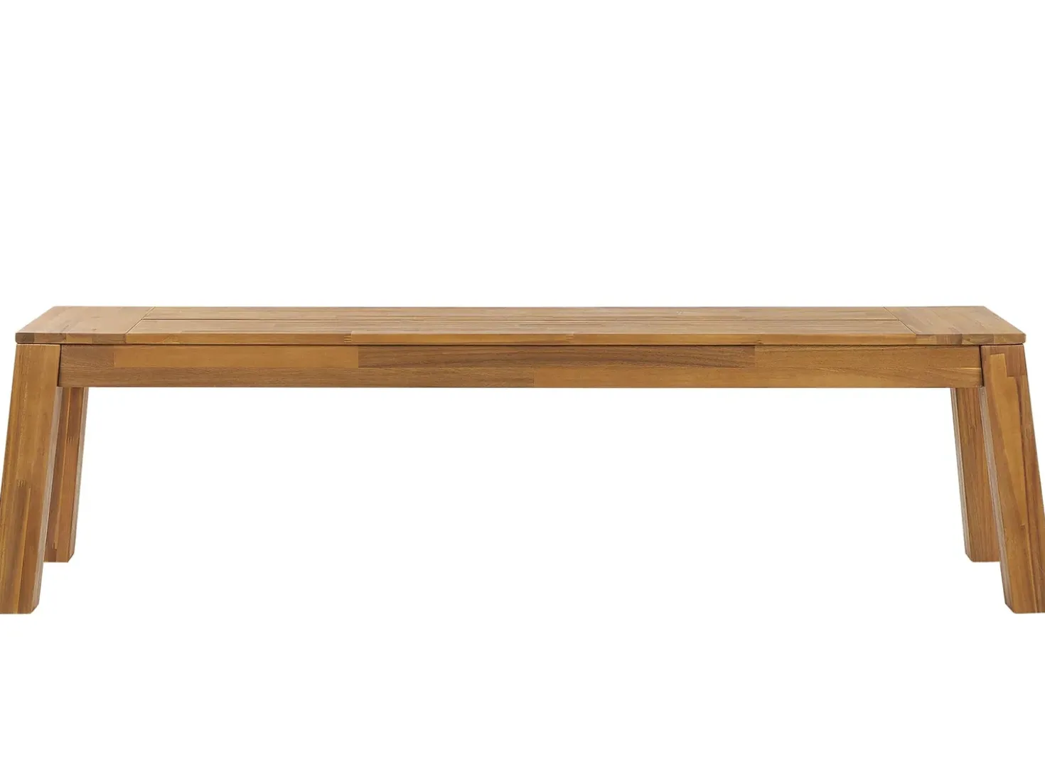 Panchina da giardino LIVORNO 169 cm Legno d'acacia Marrone