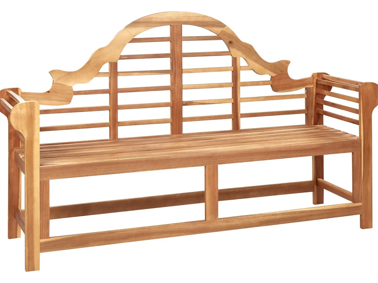 Panchina da giardino MARLBORO 180 cm Legno d'acacia Marrone chiaro