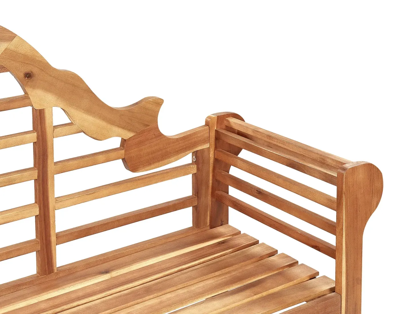 Panchina da giardino MARLBORO 180 cm Legno d'acacia Marrone chiaro