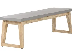 Panchina da giardino ORIA 160 cm Cemento Grigio