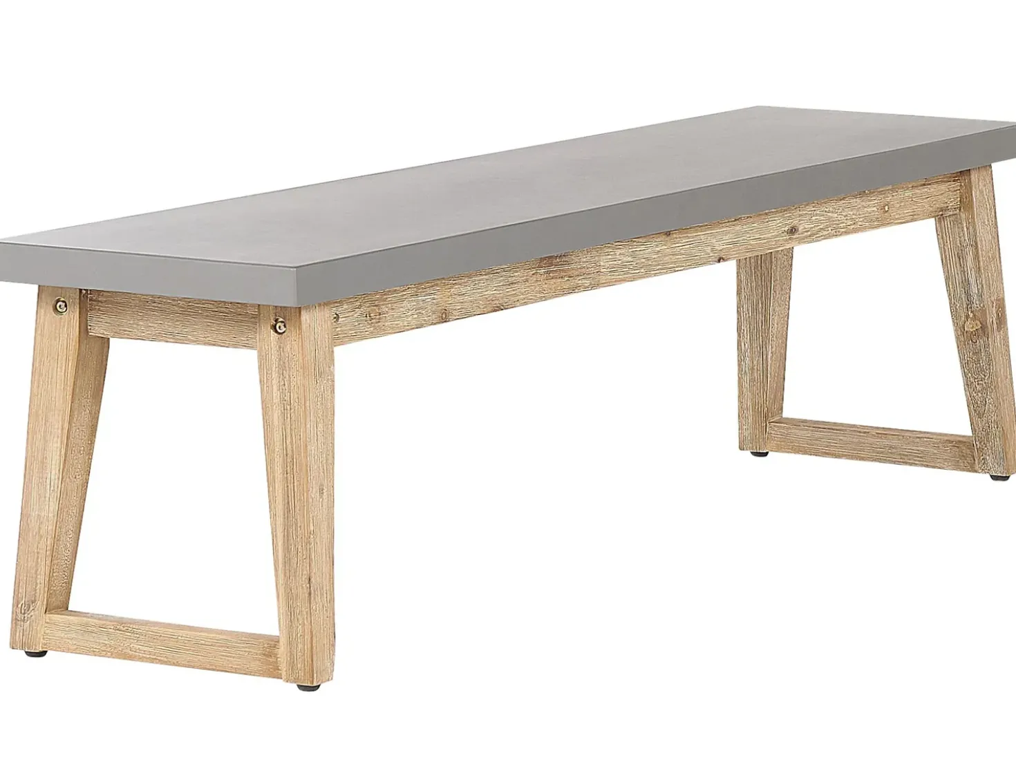Panchina da giardino ORIA 160 cm Cemento Grigio