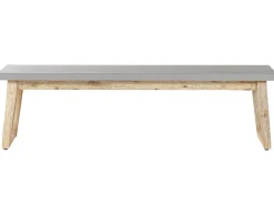 Panchina da giardino ORIA 160 cm Cemento Grigio