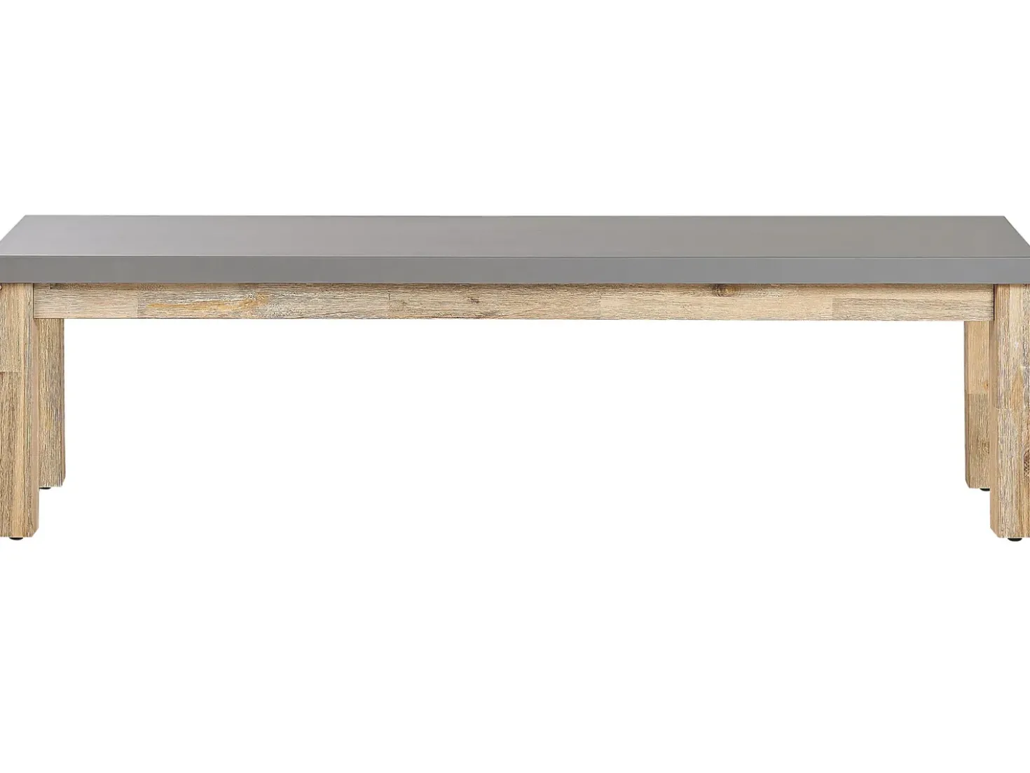 Panchina da giardino OSTUNI 160 cm Cemento Grigio