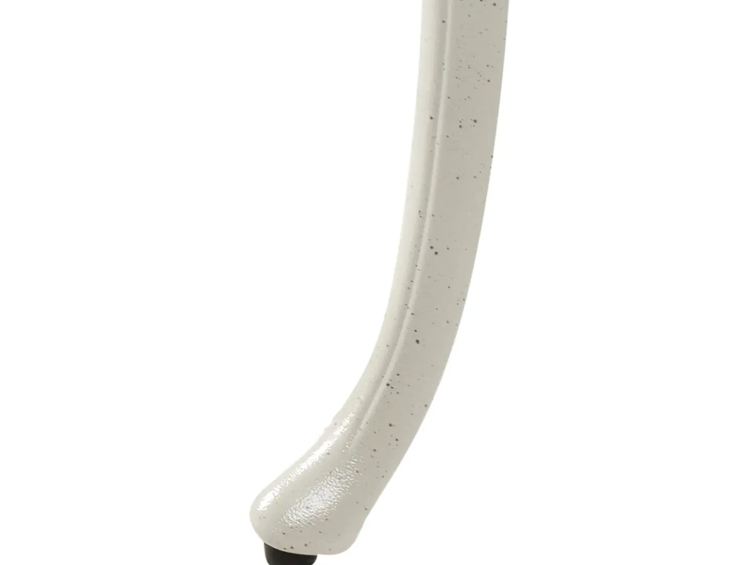Panchina da giardino PIURA 88 cm Metallo Bianco
