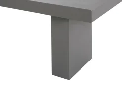 Panchina da giardino TARANTO 150 cm Cemento Grigio
