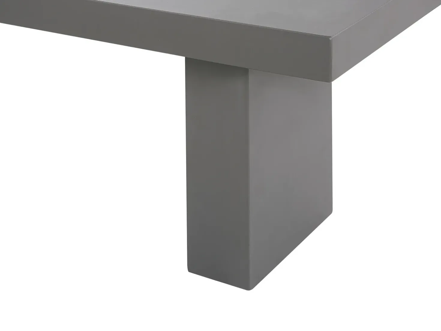 Panchina da giardino TARANTO 150 cm Cemento Grigio