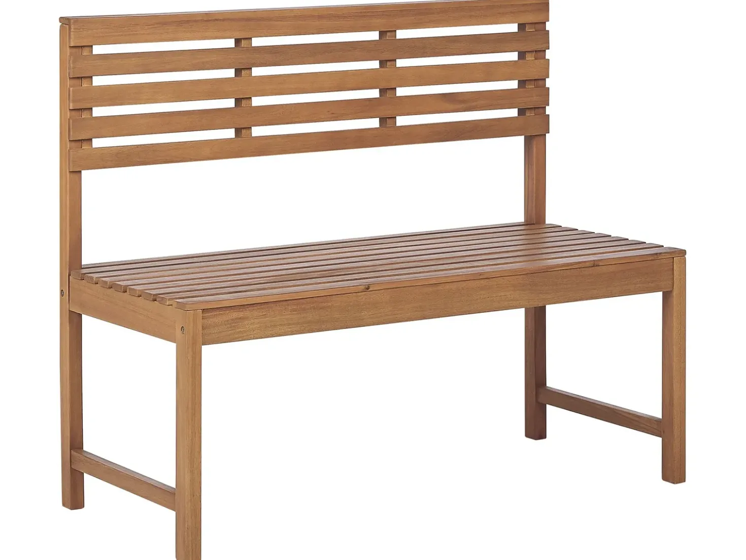 Panchina da giardino TREIA 110 cm Legno d'acacia Marrone