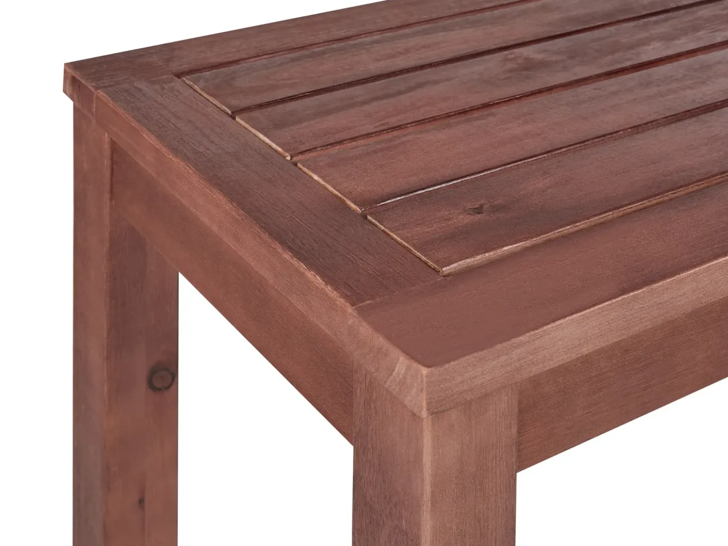 Panchina da giardino TUSCANIA 160 cm Legno d'eucalipto Marrone scuro