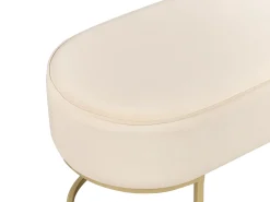 Panchina MILRY Velluto Beige chiaro