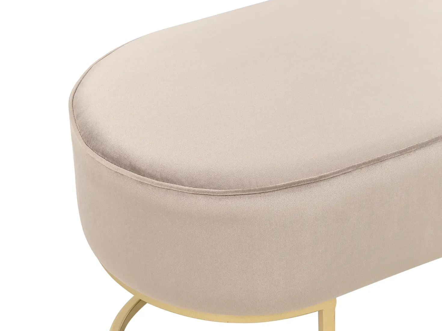 Panchina MILRY Velluto Beige