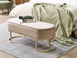 Panchina MILRY Velluto Beige